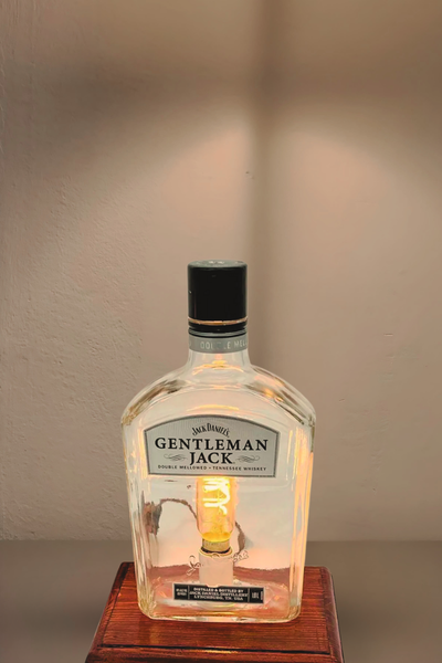 Gentleman Jack Whiskey Bottle Light