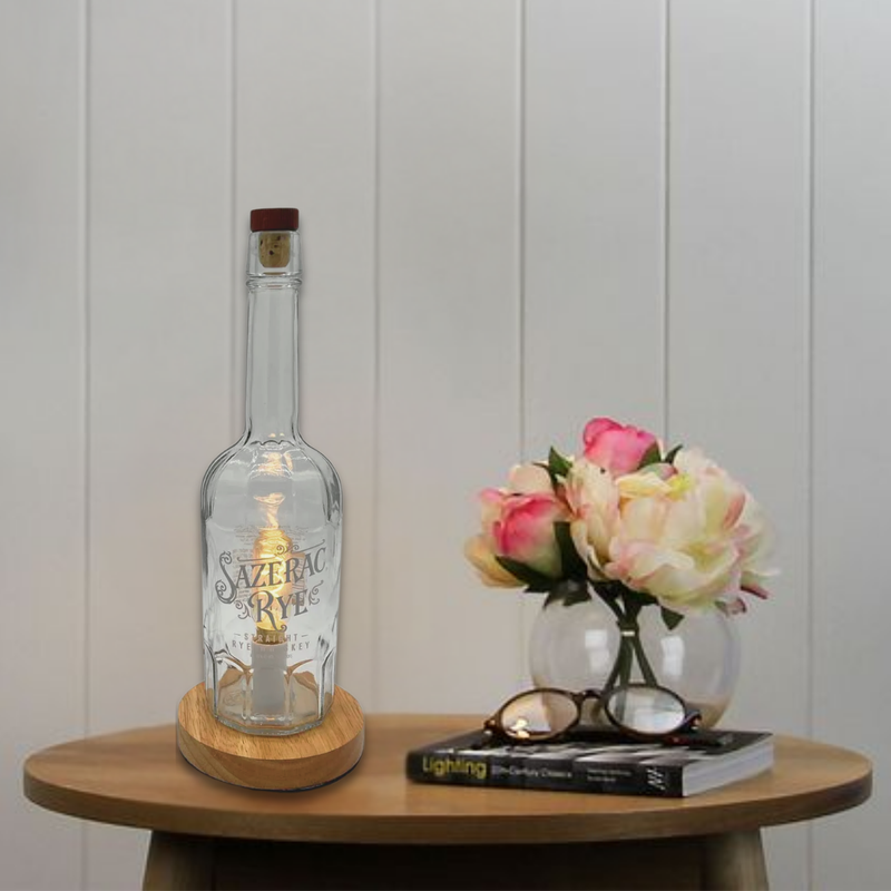 Sazerac Rye Whiskey Bottle Light