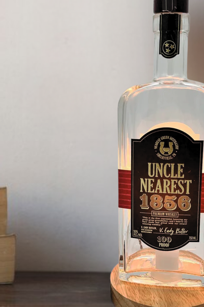 Uncle Nearest Bourbon Bottle Light