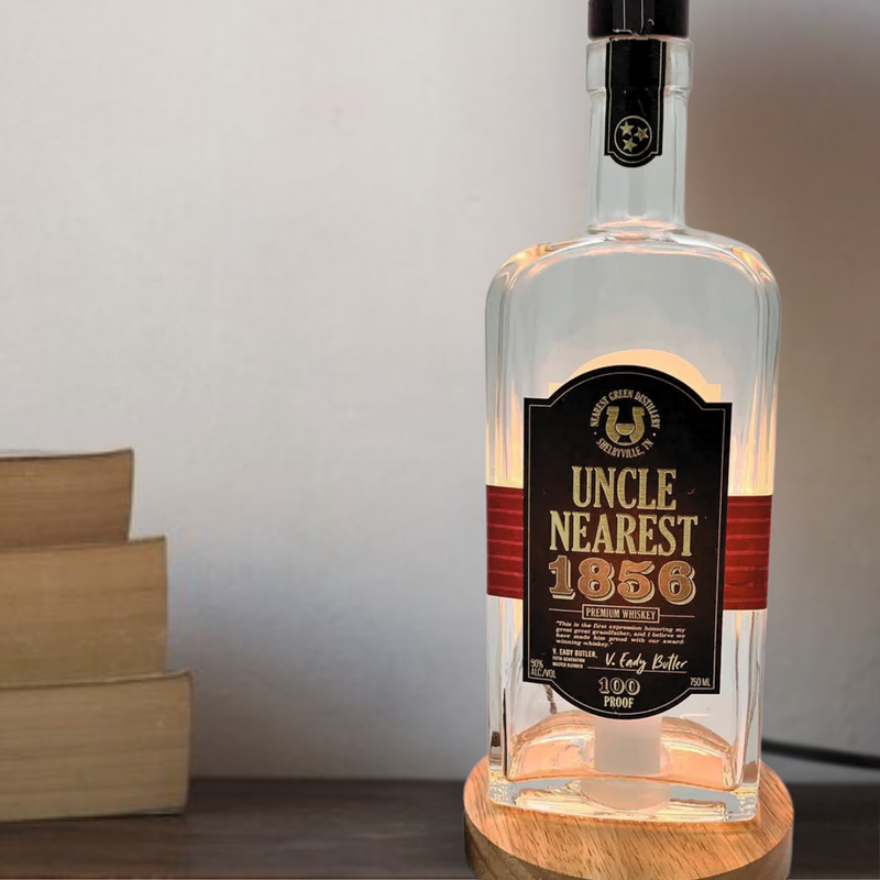 Uncle Nearest Bourbon Bottle Light