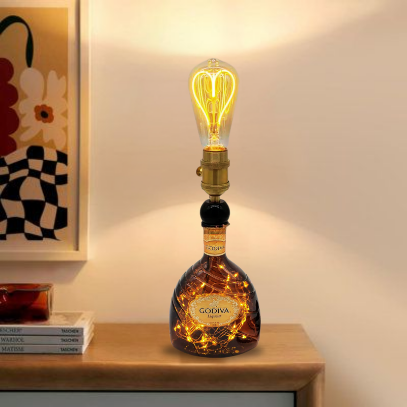 Godiva Liqueur Bottle Light