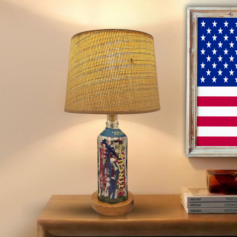 Tincup American Whiskey Bottle Lamp