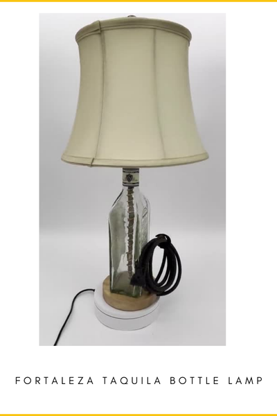 Fortaleza Tequila Bottle Lamp