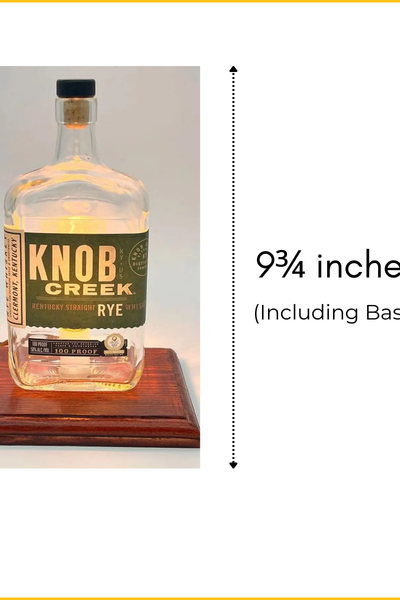 Knob Creek Rye Bottle Light