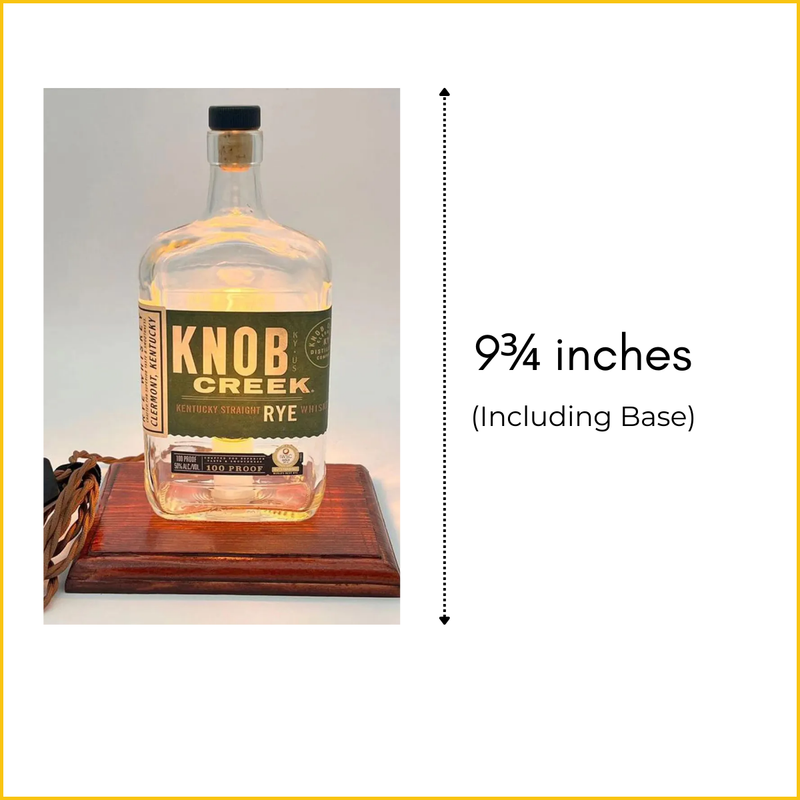 Knob Creek Rye Bottle Light