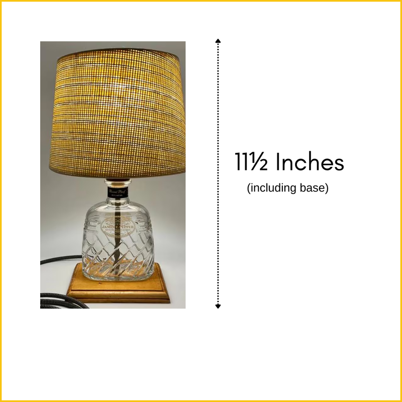 James E Petter Bottle Lamp