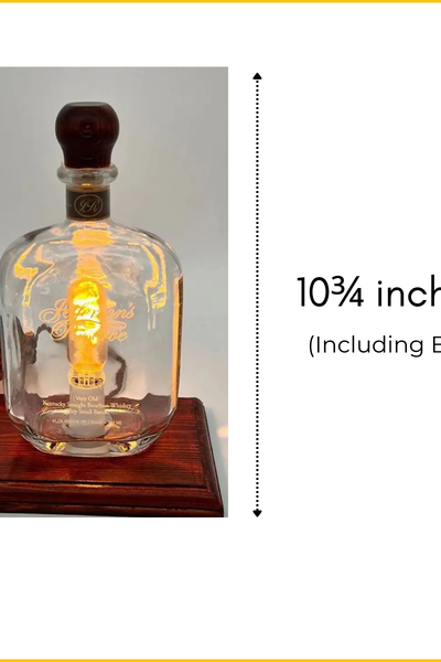 Jefferson Reserve Bourbon Bottle Light