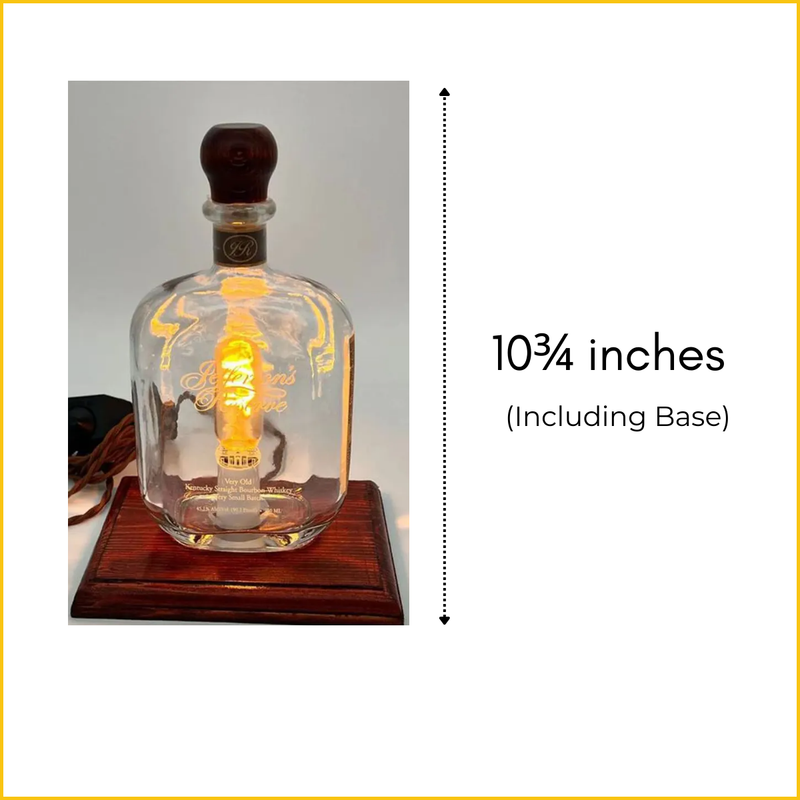 Jefferson Reserve Bourbon Bottle Light