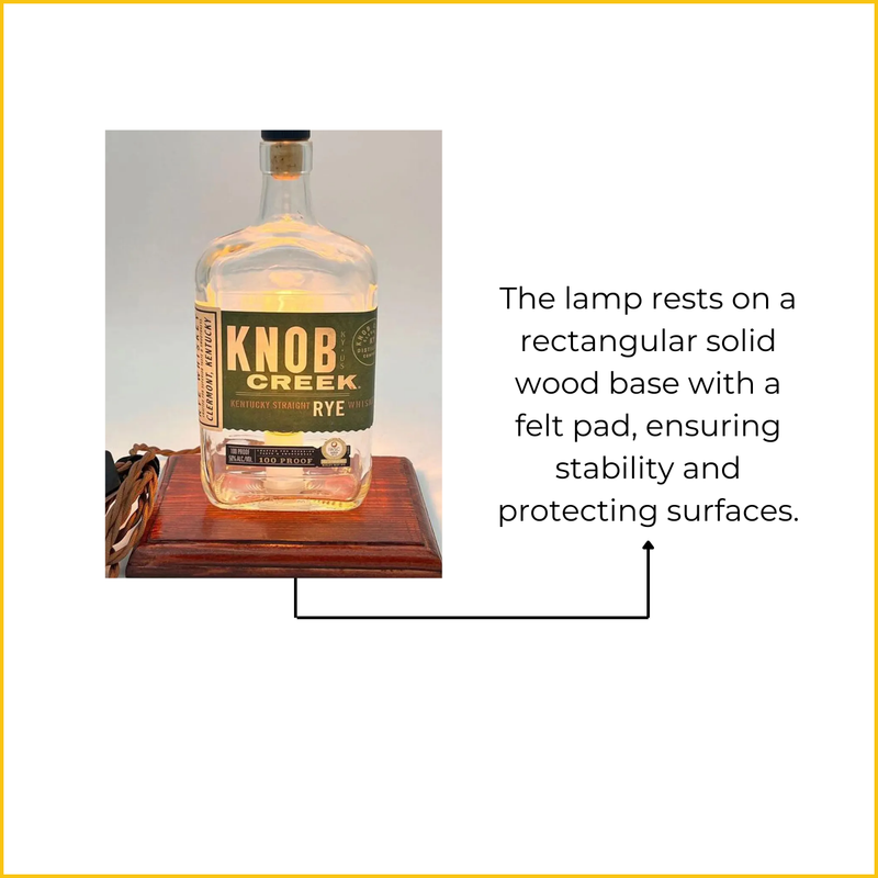 Knob Creek Rye Bottle Light