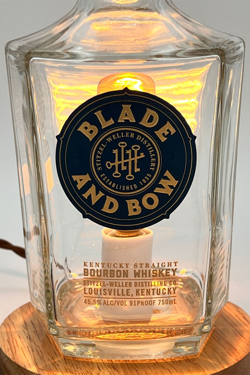 Blade And Bow Bourbon Bottle Light