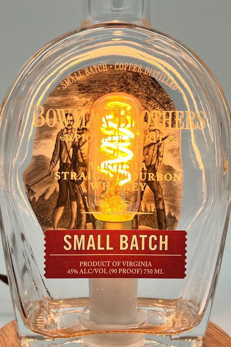 Bowman Brothers Bourbon Bottle Light