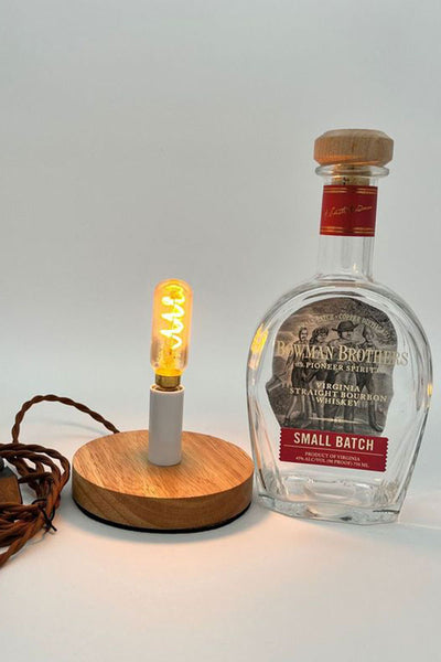 Bowman Brothers Bourbon Bottle Light