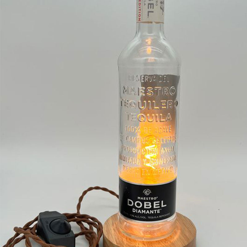 Diamante Tequila Bottle Light