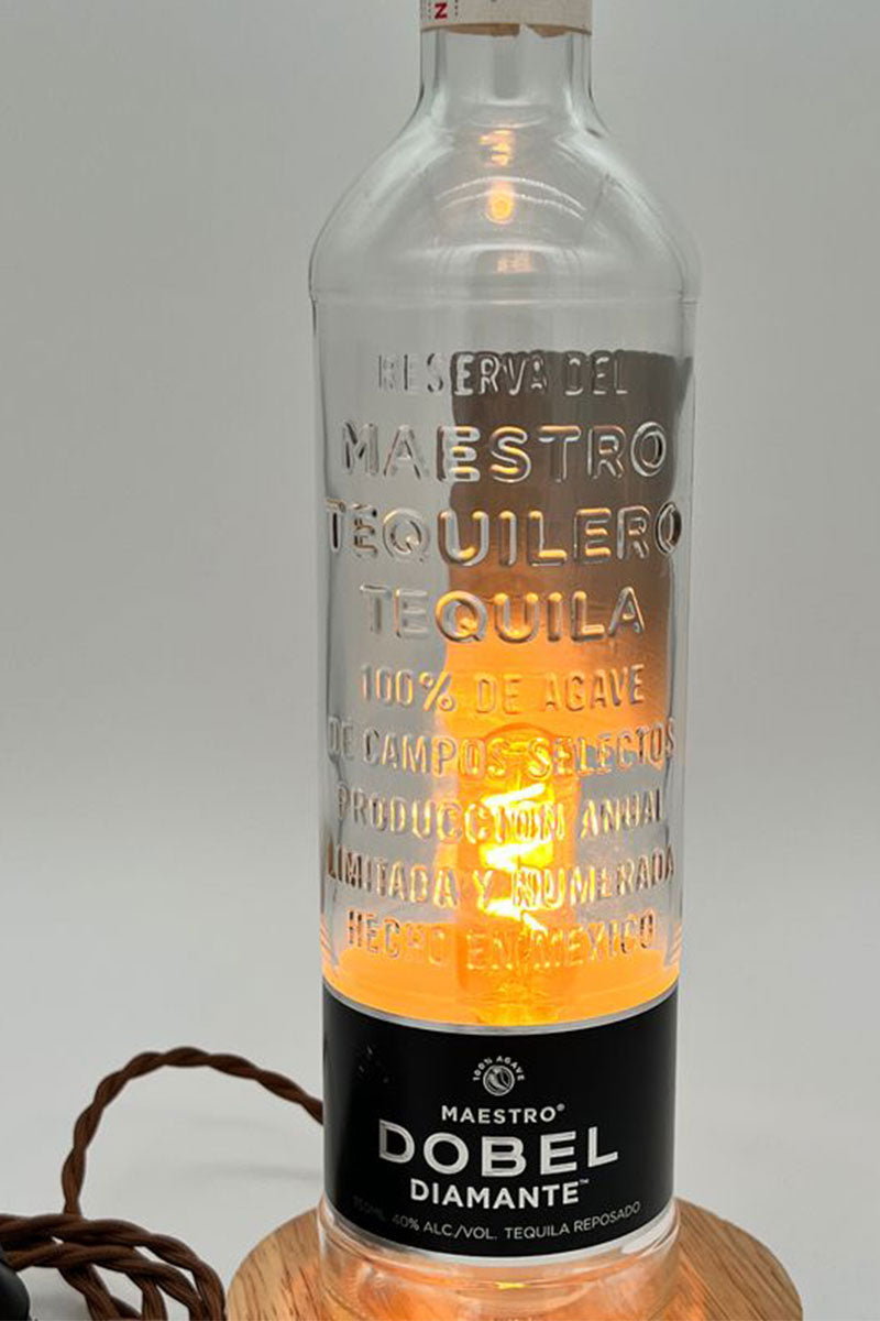 Diamante Tequila Bottle Light