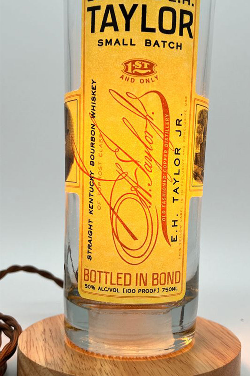 Colonel E.H. Taylor Bourbon Bottle Light