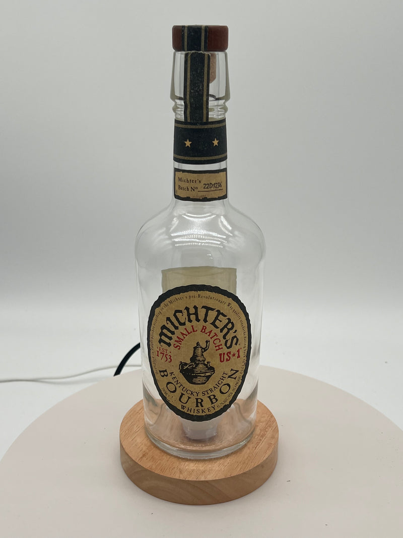 Michters Small Batch Bourbon Bottle Light