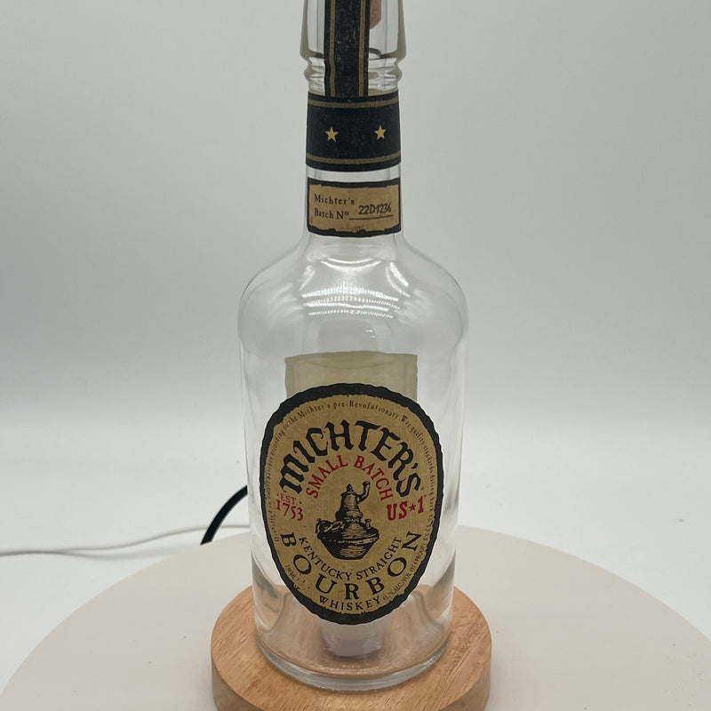 Michters Small Batch Bourbon Bottle Light