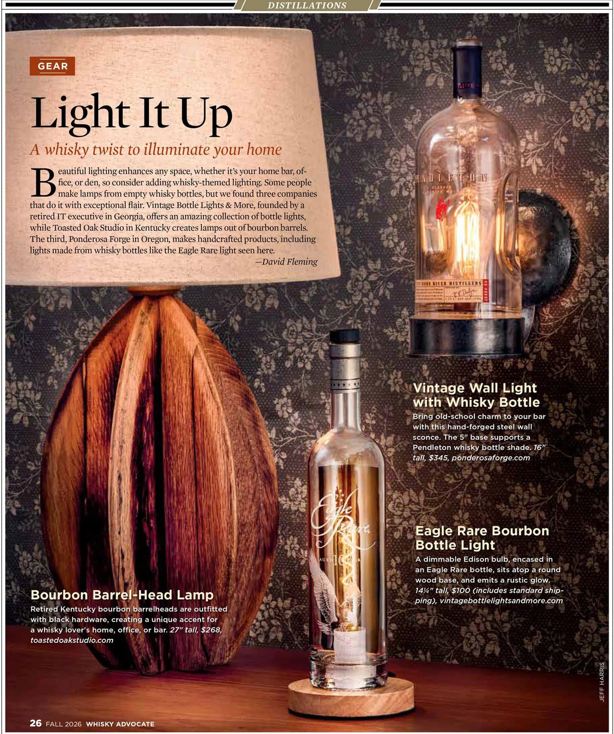 Featured in Whisky Advocate